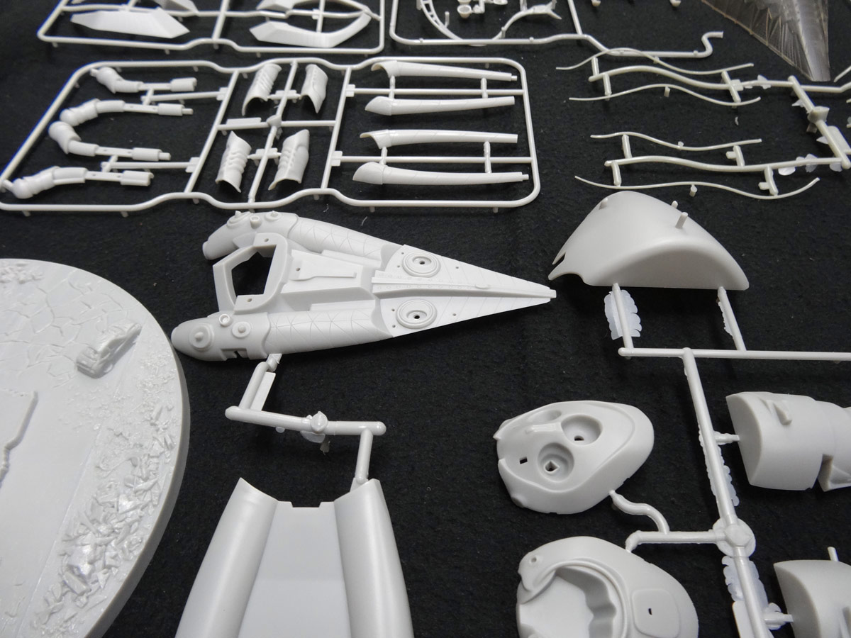 ペガサス 宇宙戦争 1/144 エイリアン・トライポッド プラモデル