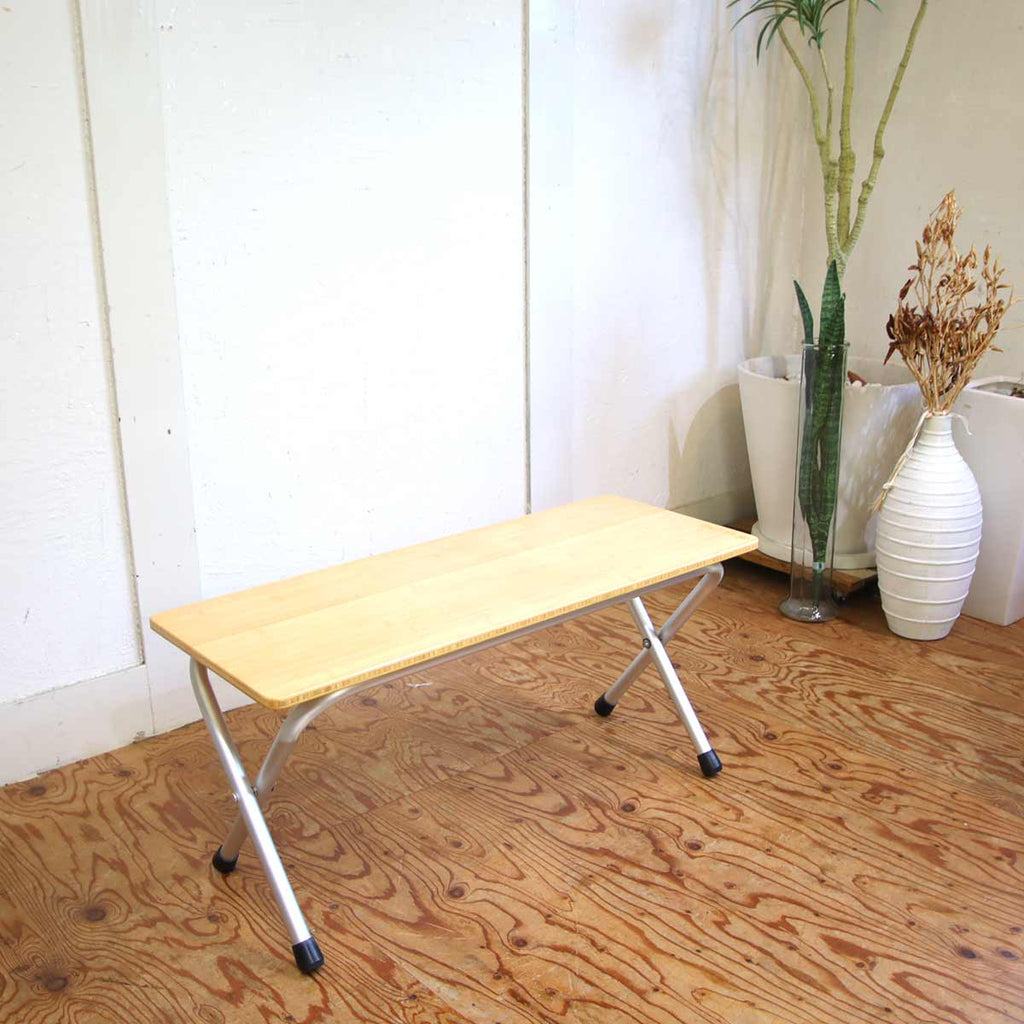 フォールディングシェルフ ロング竹(LV-066TR) | テーブル・チェアの