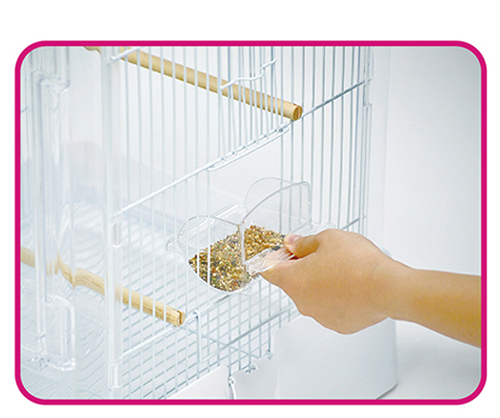 イージーホーム クリアーバード37-WH（ホワイト） ｜ 株式会社三晃商会