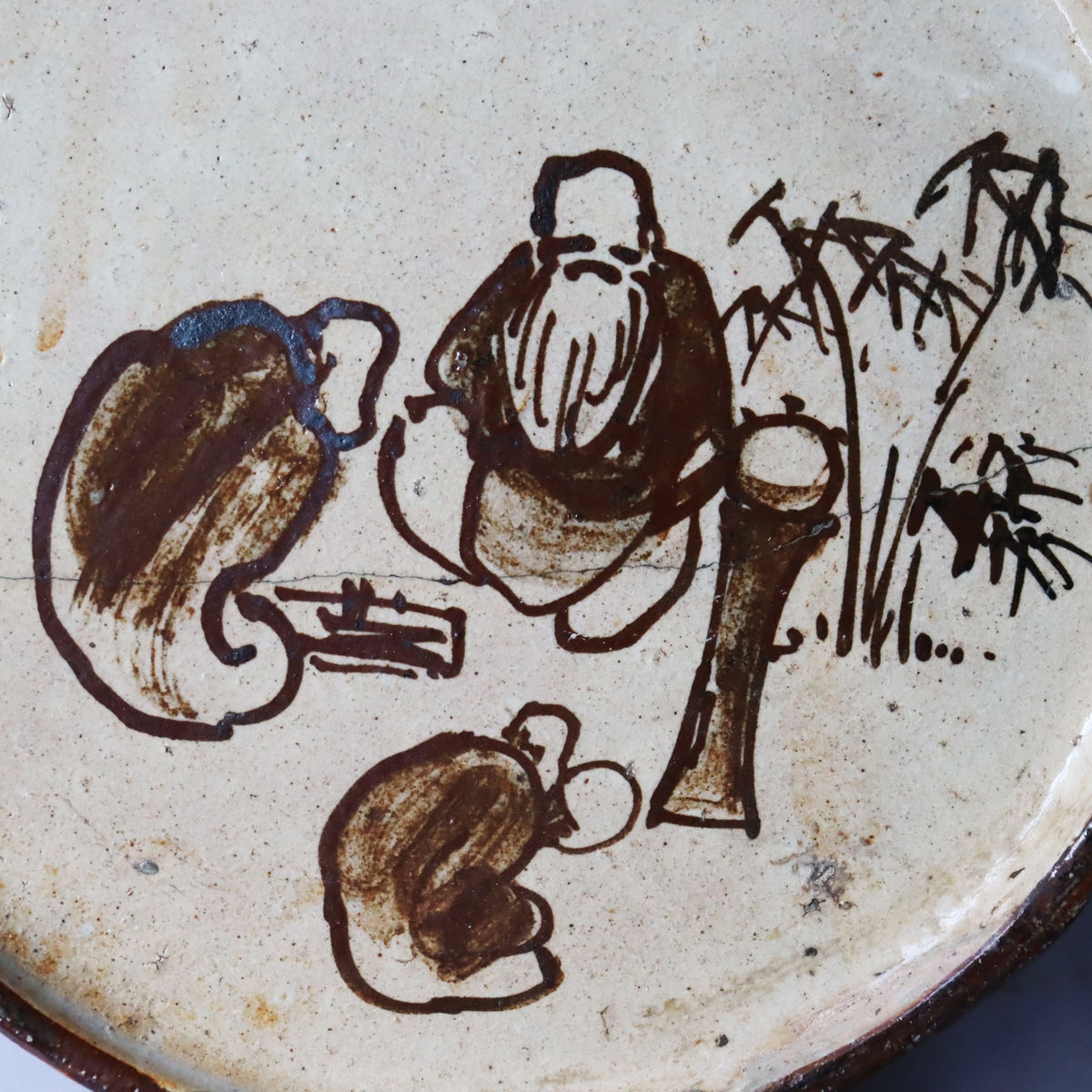 瀬戸絵皿 MA276 瀬戸絵皿 MA276 瀬戸絵皿 MA276