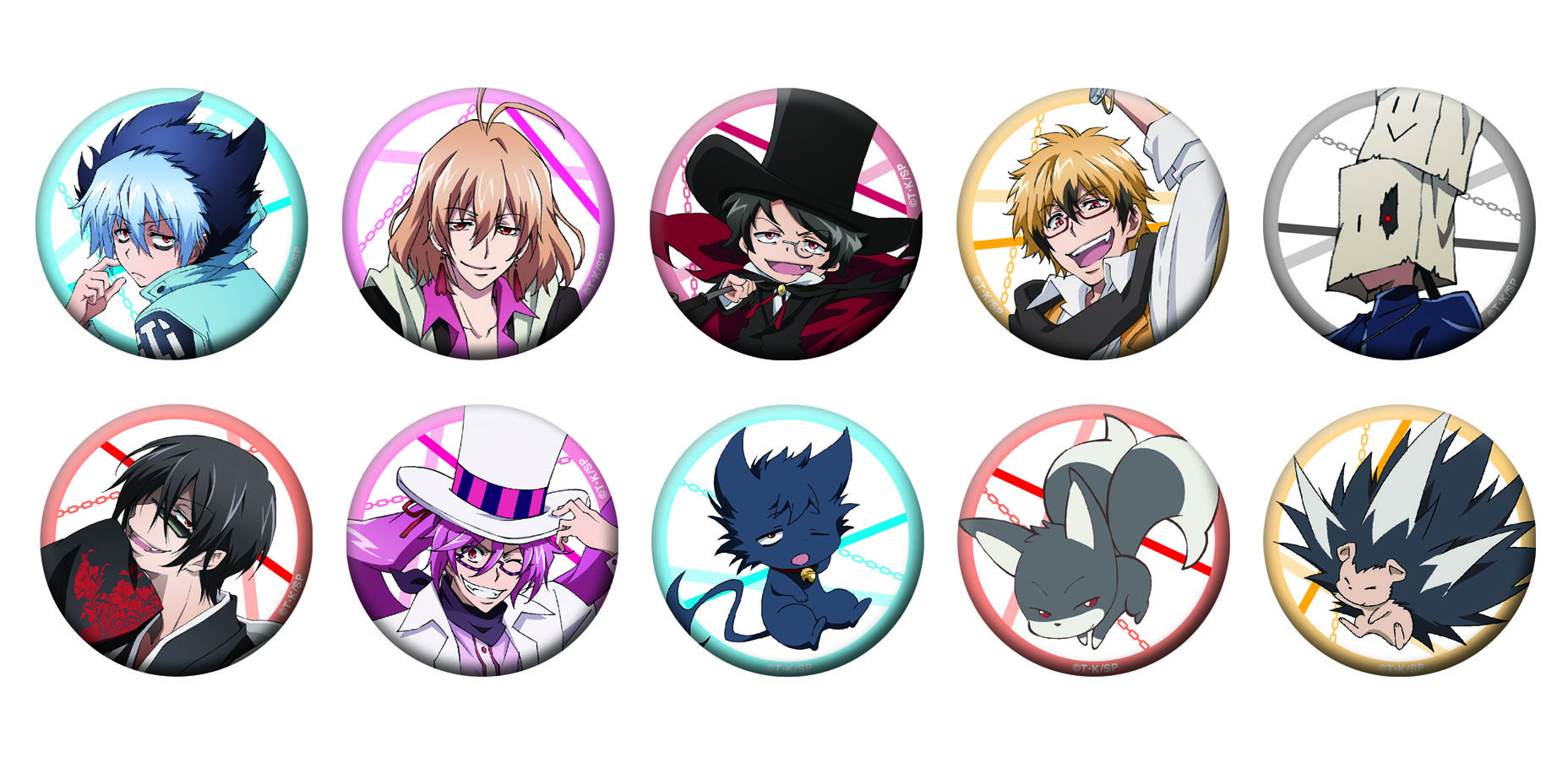 缶バッジコレクション S-collection | servamp