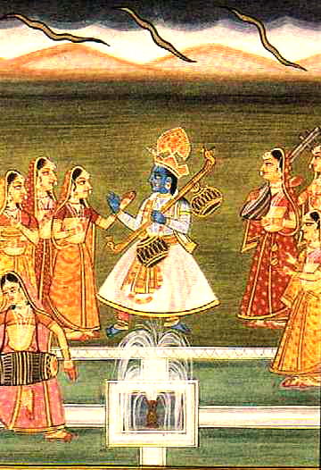 インド ミニアチュール細密画 インドの ミニアチュｰル