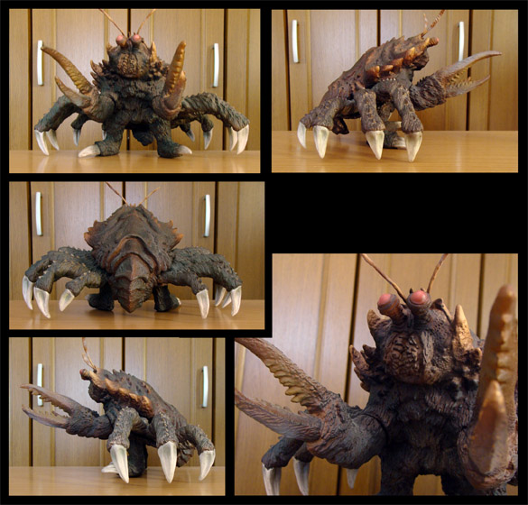 大怪獣シリーズ東宝怪獣総進撃ゲゾラ＆ガニメ＆カメーバ（バンダイ