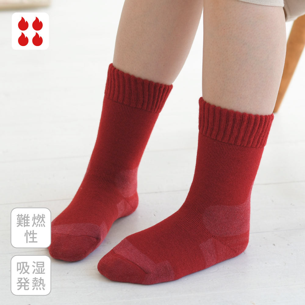 ポカポカソックス 日本製 冷え取り発熱ソックス 裏起毛であったか靴下
