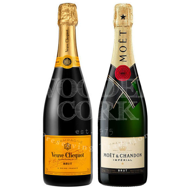 Buy Veuve Clicquot Brut & Moet & Chandon Imperial Brut Bundle