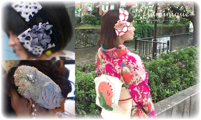 ヘッドドレス・きものこもの yuminique（ユミニク）