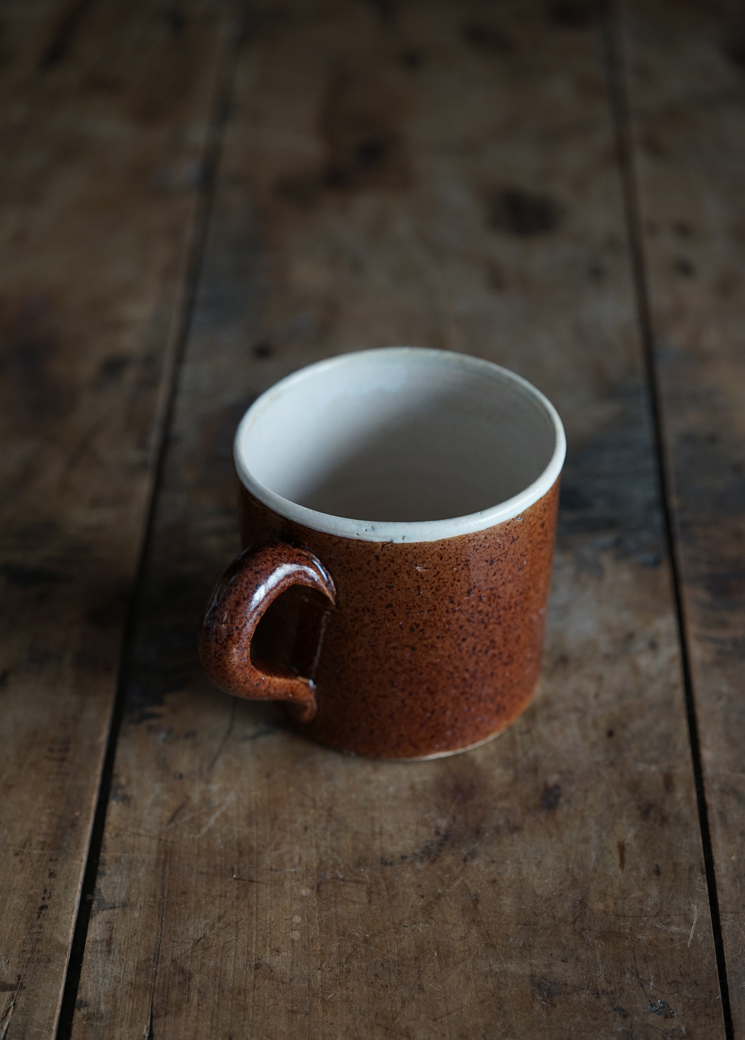 フランスアンティーク キュノワール マグカップ スープカップ フランス