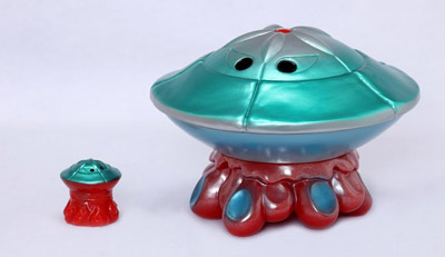 アブソーバ 円盤生物 怪獣郷 やまなや ソフビ 怪獣 ウルトラマンレオ