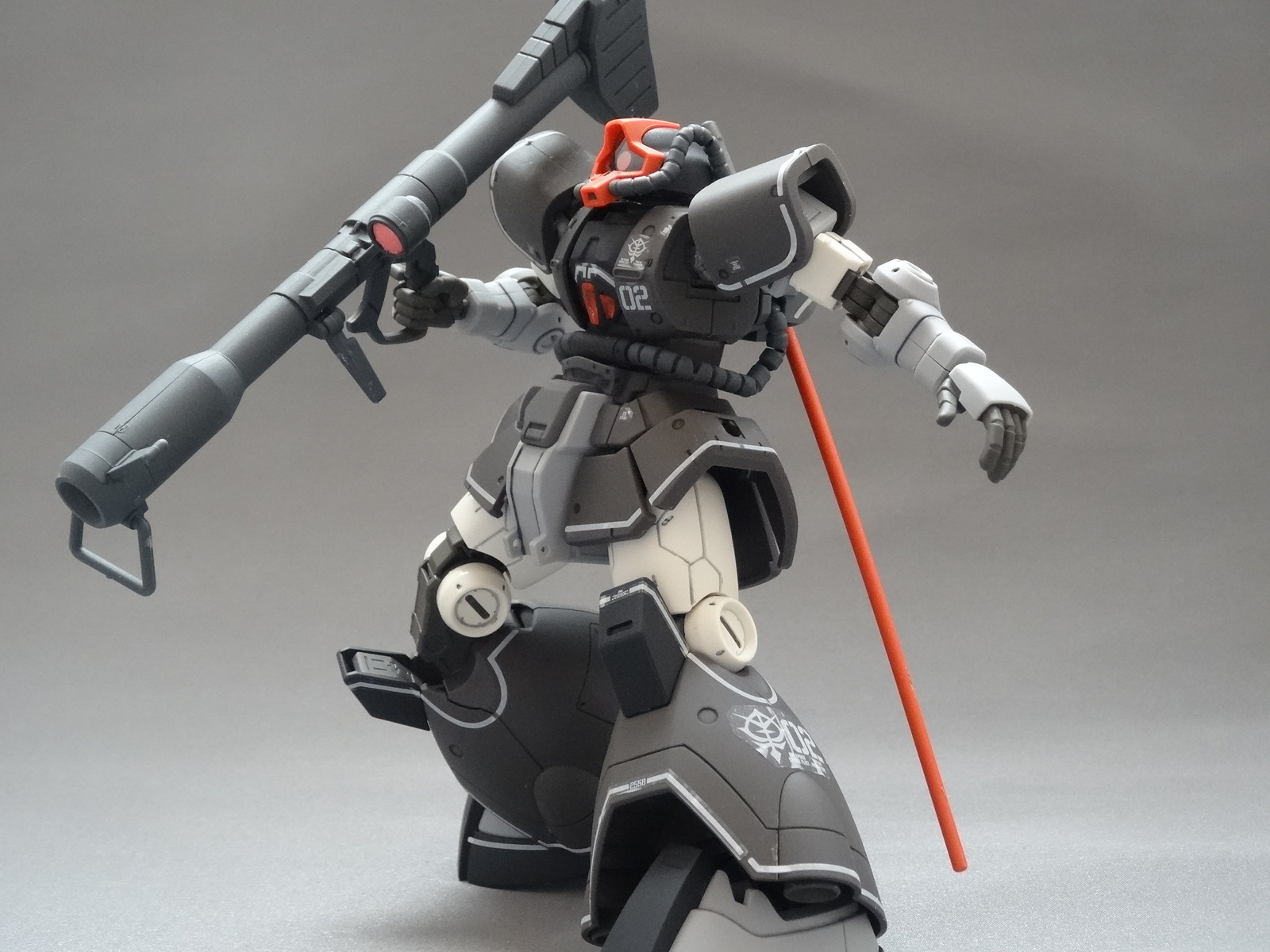 YMS-08B ドム試作実験機 （1/144 HG） – ヤスリはいらない （since