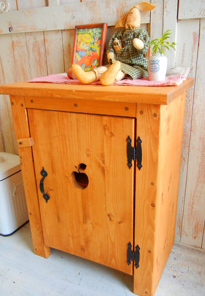 アメリカンカントリー雑貨 カントリーハート ダストボックス Lサイズ