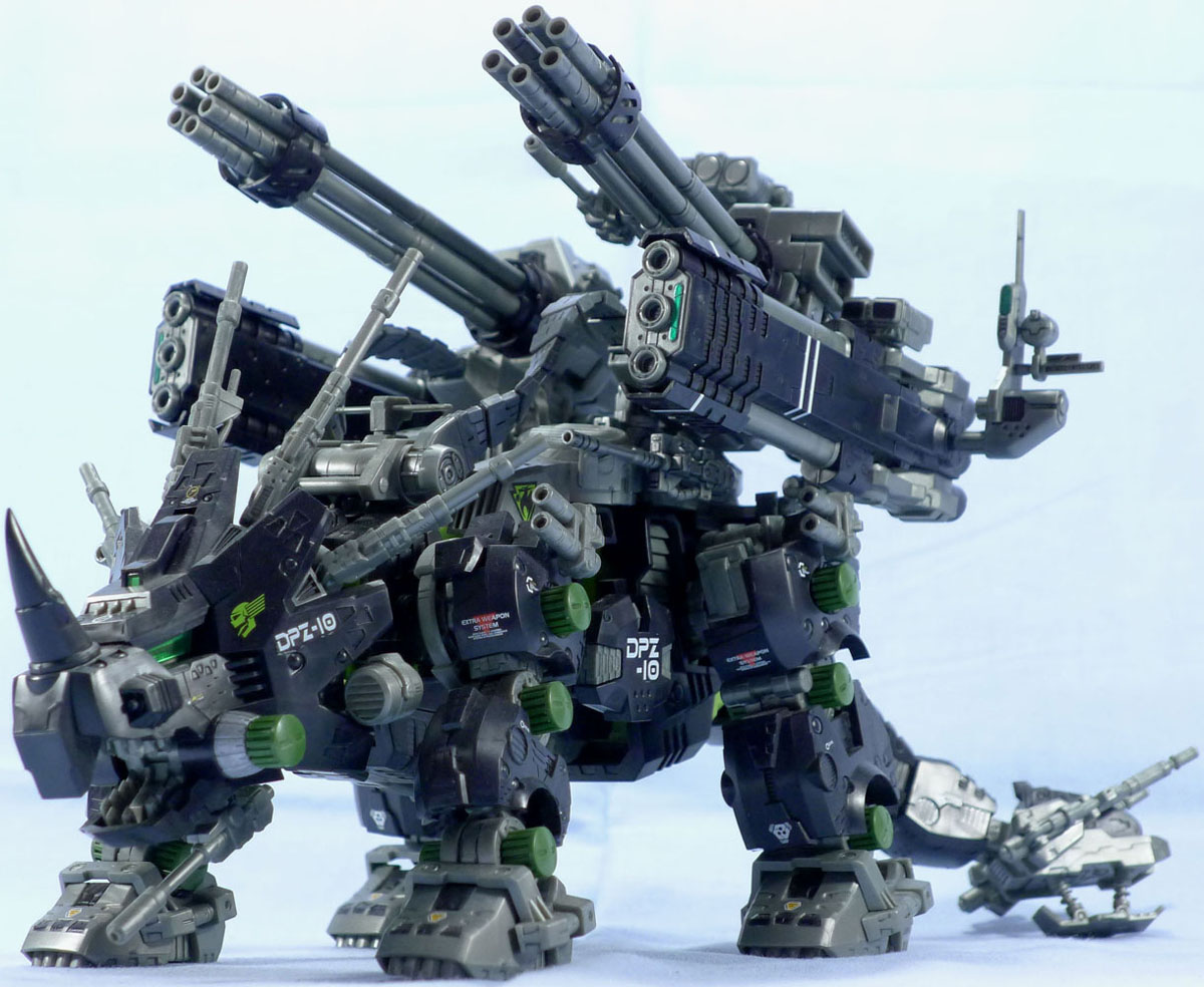 ゾイド。 コトブキヤ HMM ダークホーン 武装増強型 | 真なる領域 の日記