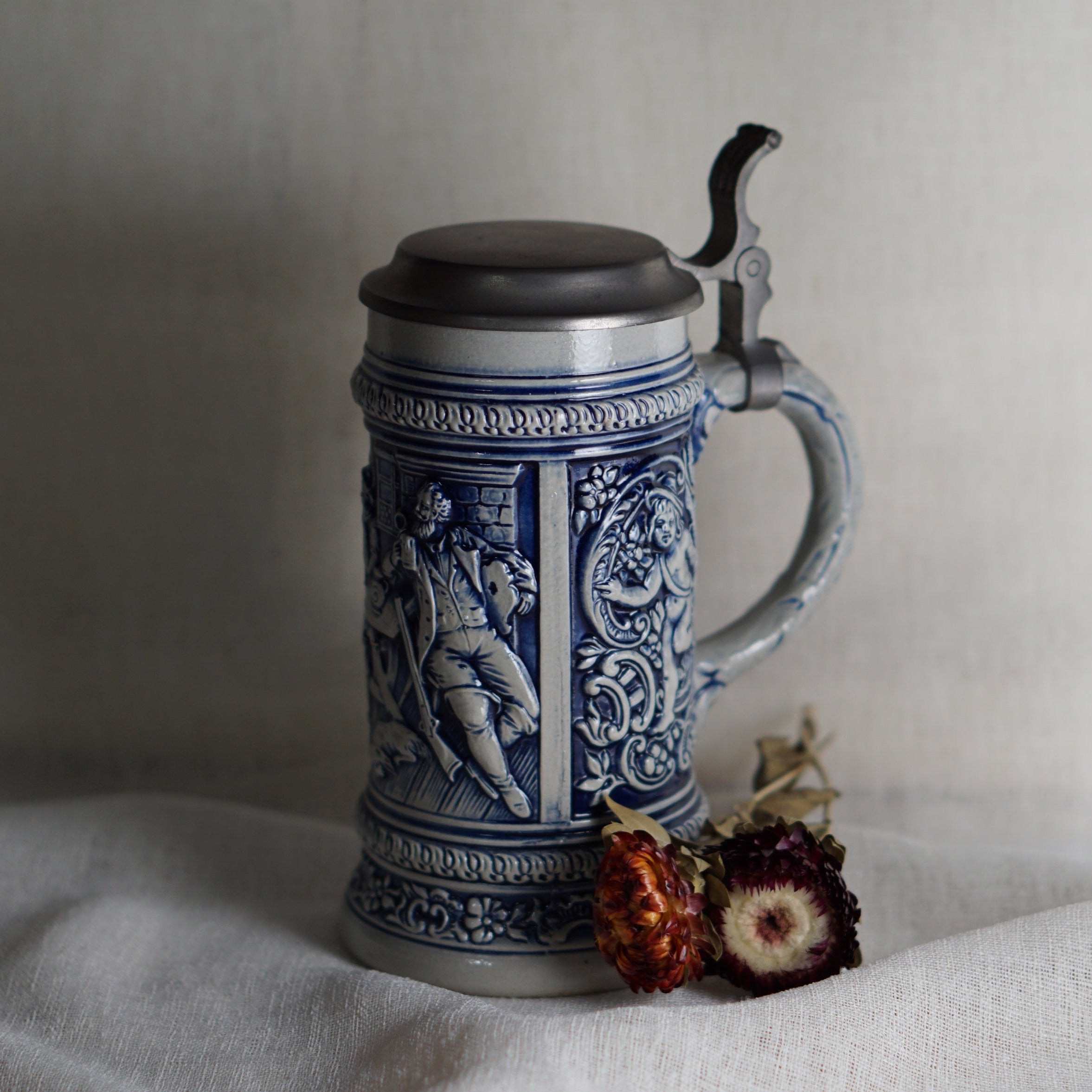 ドイツ製蓋つきビアジョッキ ビールグラスドイツ製 ビア ビール