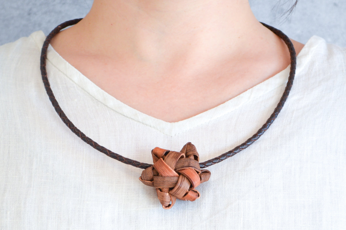 やまぶどう ペンダント 花ぶどう｜市川籠店 – 市川籠店 | 1basketry