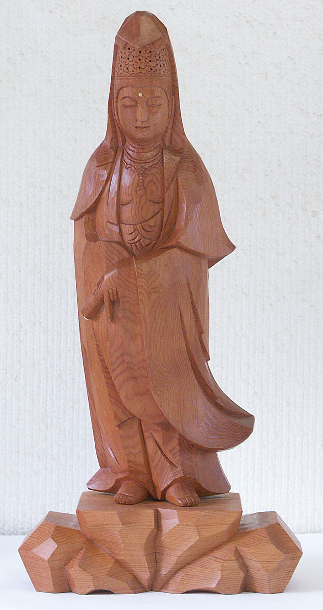 一刀斎香雲 作】 讃岐一位一刀彫 一刀斎香雲 作】 讃岐一位一刀彫 一刀