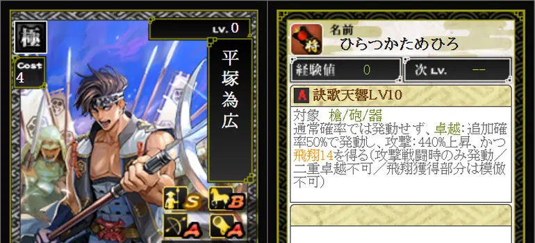 長尾景虎 No.10064 戦国IXA2025年10月の追加武将 | 斜め45°上を見た生活