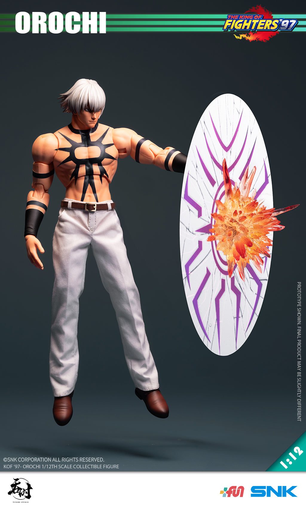 Preorder) Tunshi Studio Official SNK Licensed KOF97 OROCHI action