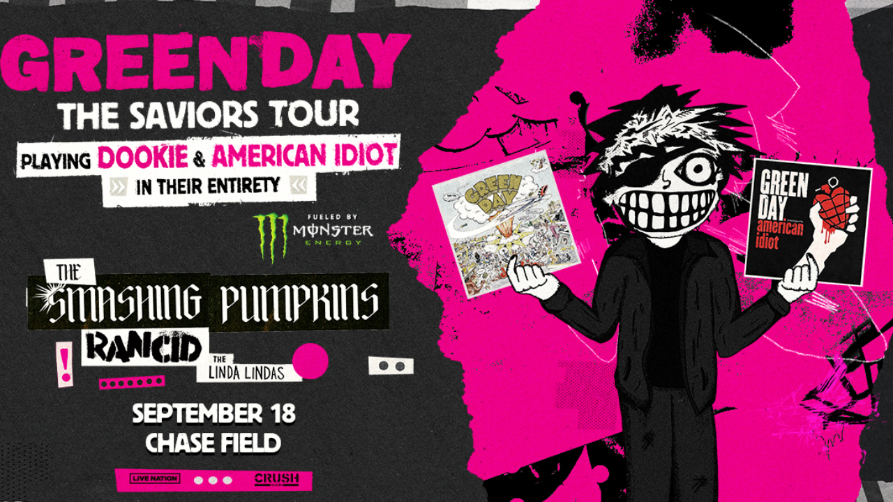 98KUPD PRESENTS: GREEN DAY WITH SMASHING PUMPKINS AND RANCID