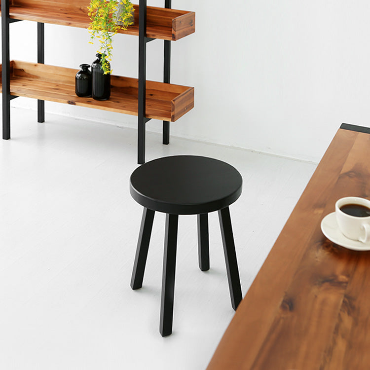 アカシアウッドブラックスツール｜BDC12 – 1acspaces