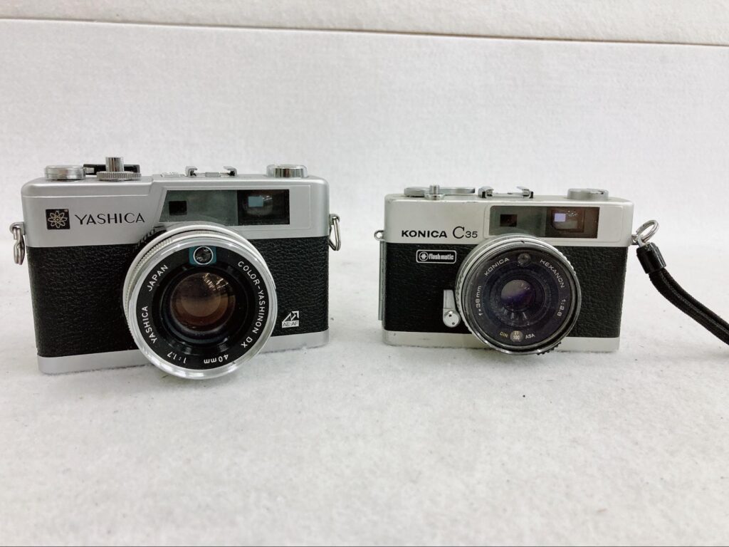 アンティークKonicaIIレンジファインダーカメラ訳有レンズ別購入機動完