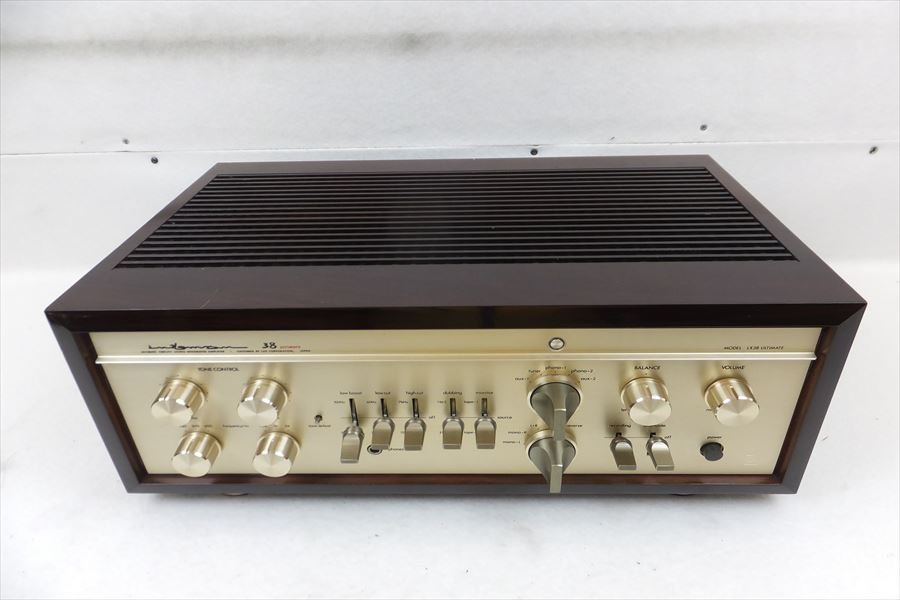 LUXMAN LX-38 真空管アンプ