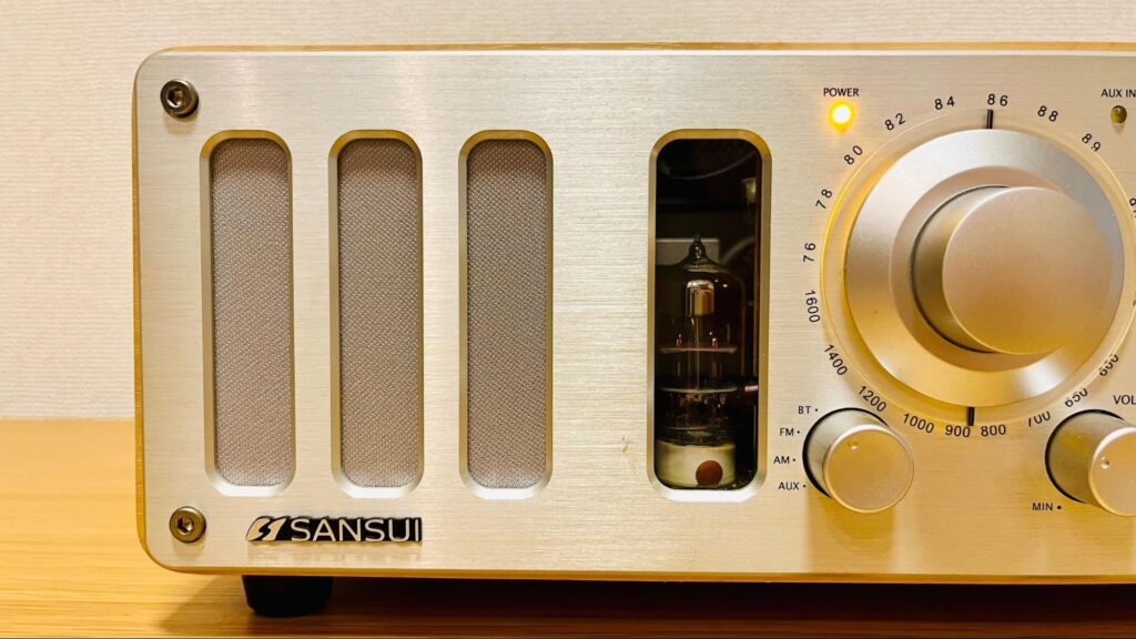 Kanku SHT-9002 真空管アンプスピーカー Bluetooth SANSUI真空管