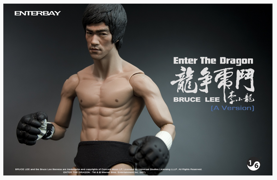 エンターベイ ENTERBAYブルースリー 李小龍 燃えよドラゴン エンター