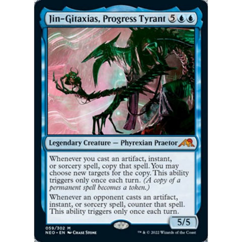 Magic Single - Jin-Gitaxias, Progress Tyrant (Foil) – Gumnut TCG