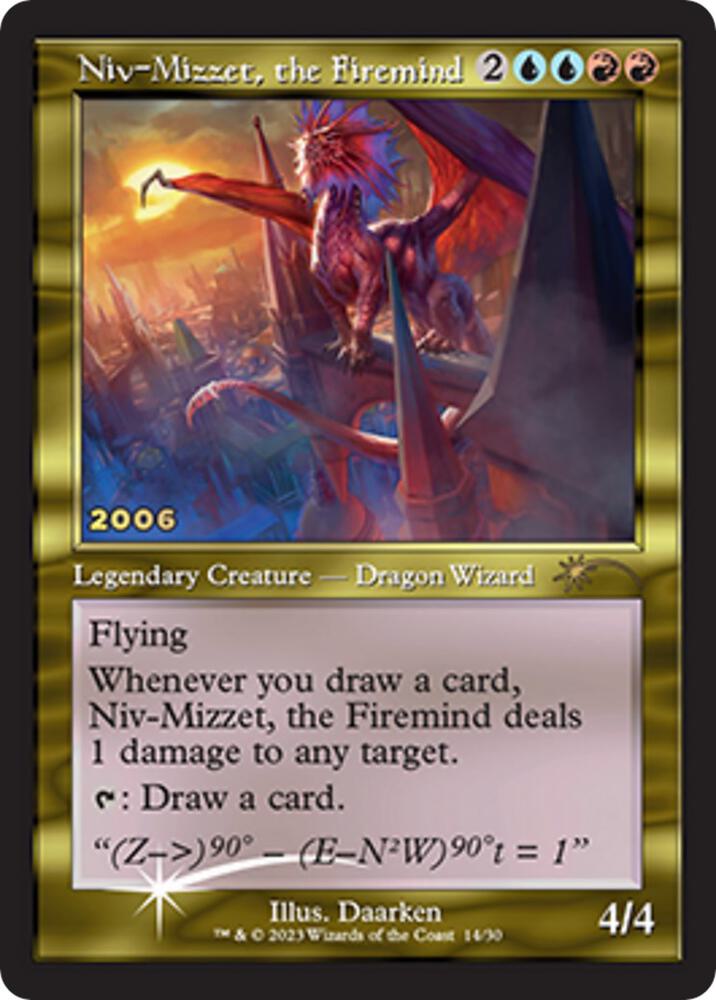 Niv-Mizzet, the Firemind - 30th Anniversary Promos - Magic: The