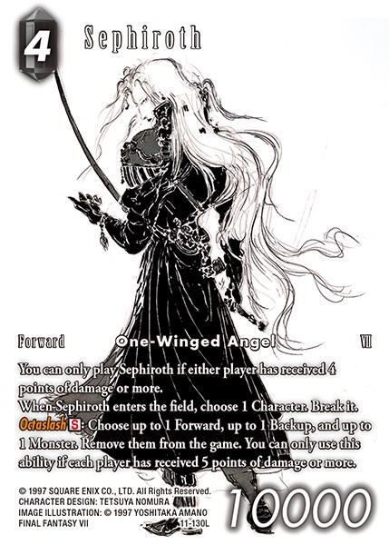Sephiroth (Full Art Reprint) - Resurgence of Power - Final Fantasy