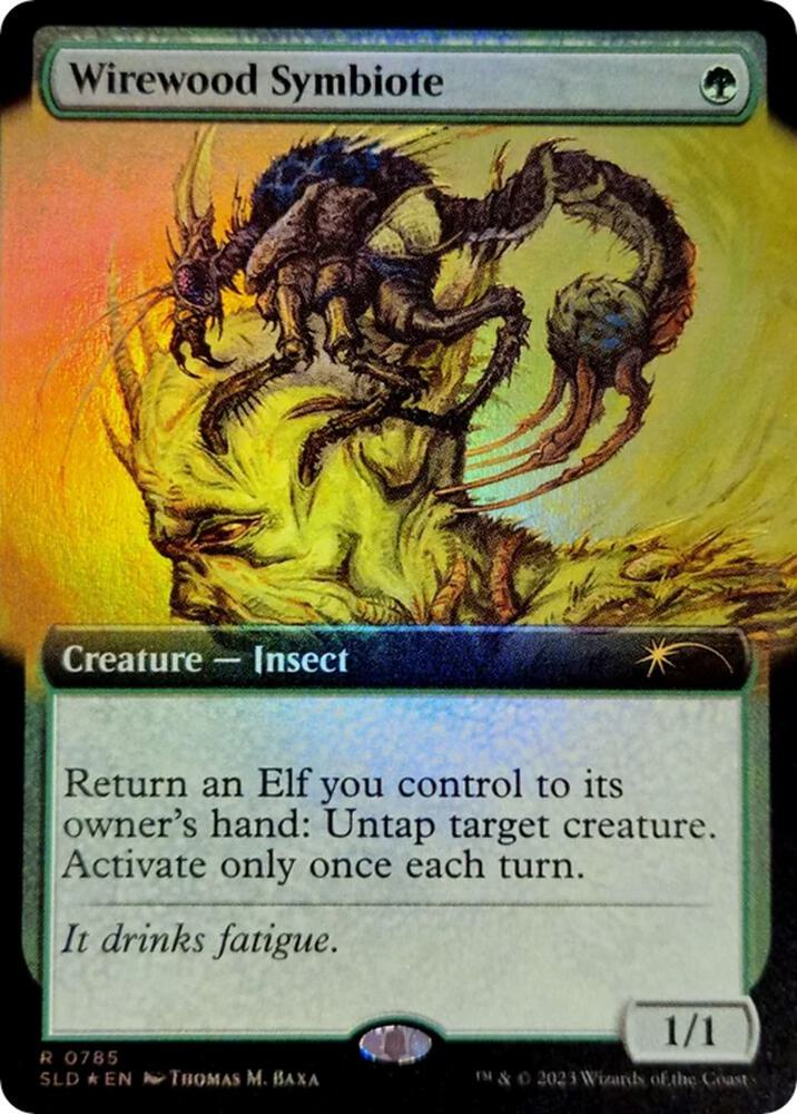 Wirewood Symbiote (Extended Art) - Secret Lair Drop Series - Magic