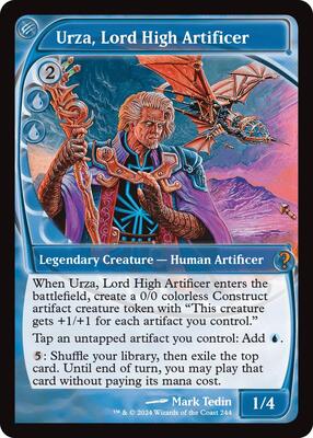 Urza, Lord High Artificer (Future Sight) - Mystery Booster 2