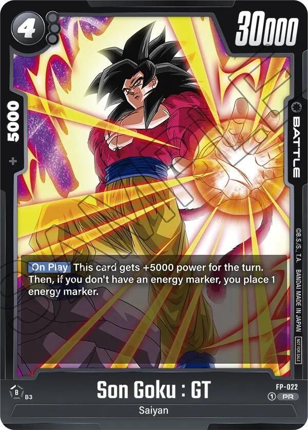 Son Goku : GT - FP-022 - Fusion World Promotion Cards and Packs
