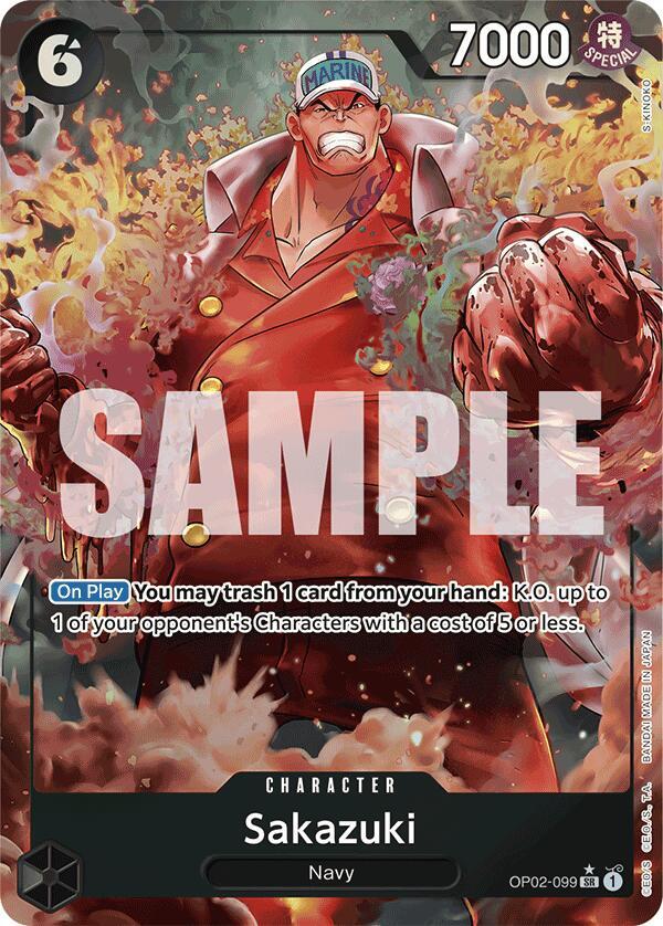 Sakazuki (Alternate Art) - Premium Booster -The Best- - One Piece