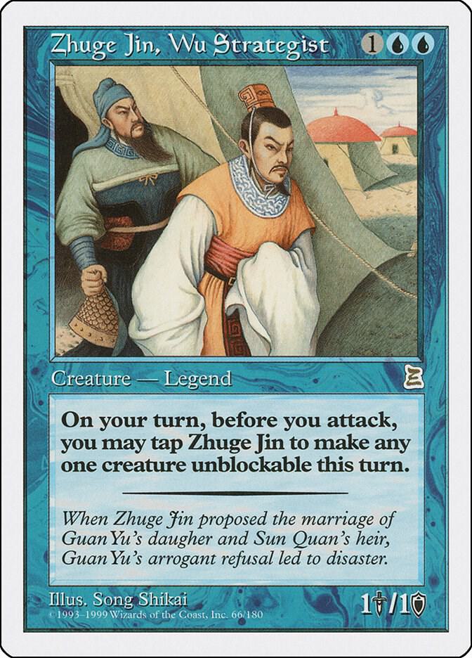 Zhuge Jin, Wu Strategist - Portal Three Kingdoms - Magic: The