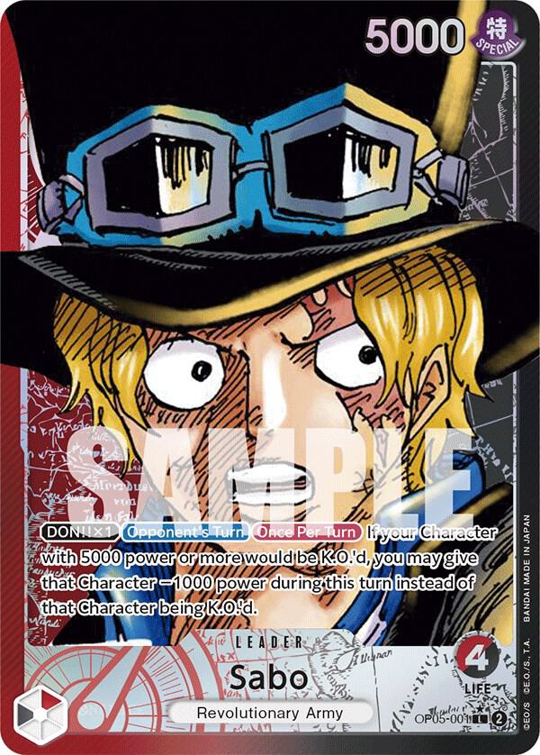 Sabo (001) (Alternate Art) - Awakening of the New Era - One Piece