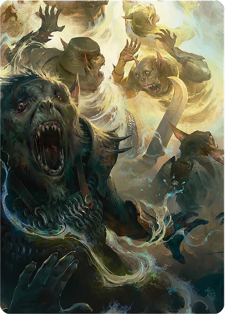 Galadriel's Dismissal Art Card - Art Series: Universes Beyond: The