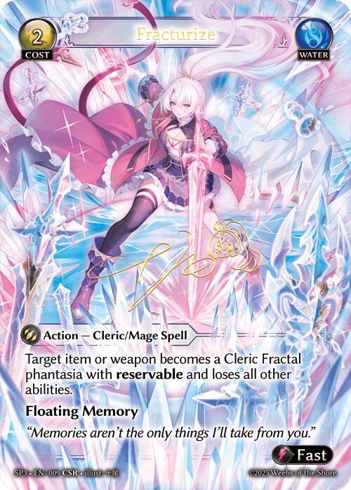その他 grand archive FTC Fracturize foil FOIL - Grand Archive TCG