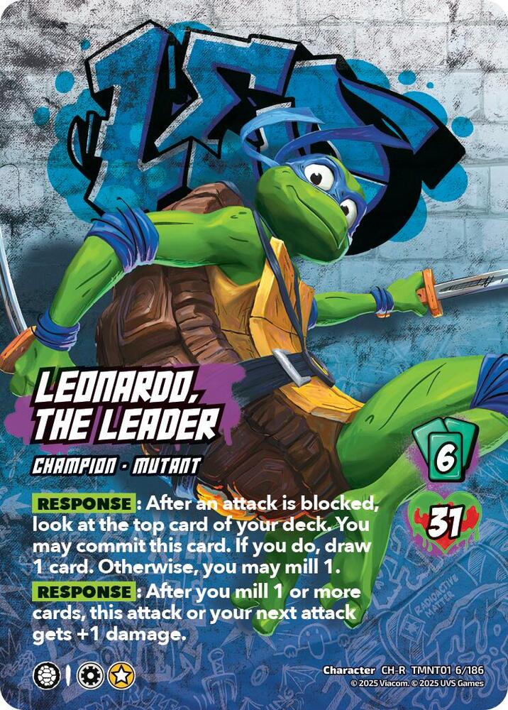 Leonardo, the Leader - Teenage Mutant Ninja Turtles - UniVersus