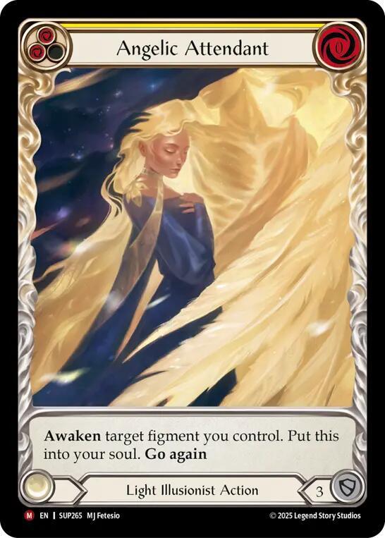 Angelic Attendant (Extended Art) - Super Slam - Flesh and Blood