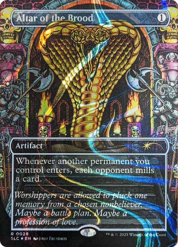 Altar of the Brood (Halo Foil) - Secret Lair Countdown Kit - Magic