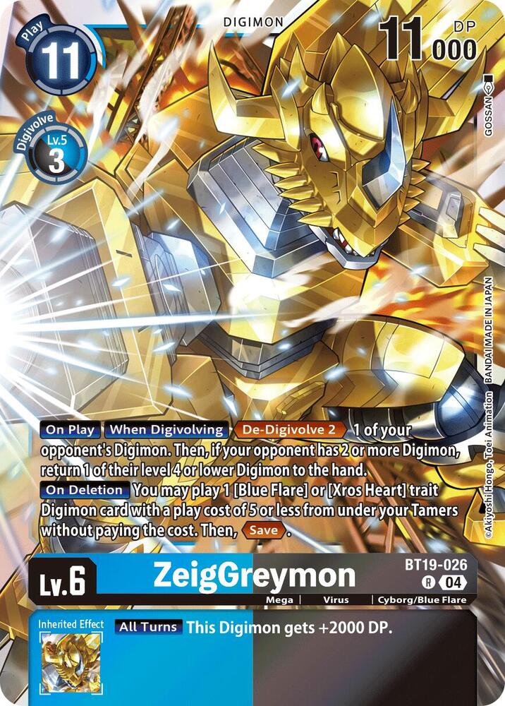 ZeigGreymon - Release Special Booster 2.5 - Digimon Card Game
