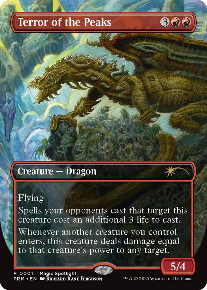 Terror of the Peaks - Unique and Miscellaneous Promos - Magic: The