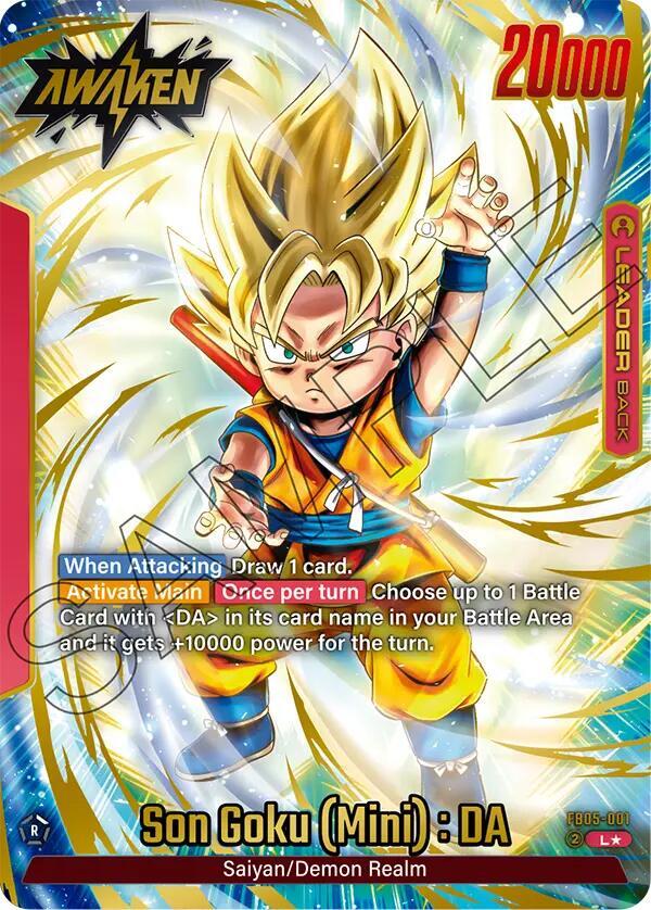 Son Goku (Mini) : DA (Alternate Art) - New Adventure - Dragon Ball