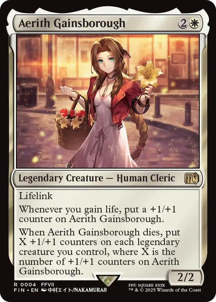 Aerith Gainsborough - FINAL FANTASY - Magic: The Gathering