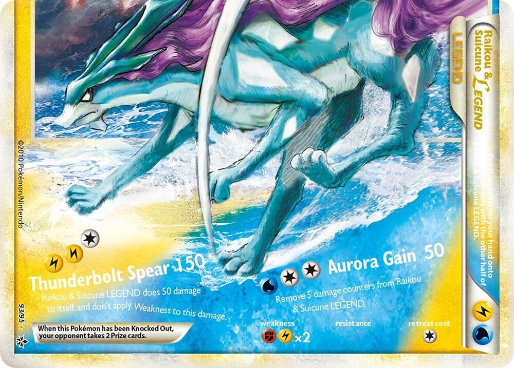 PCG - Raikou & Suicune LEGEND L2 1ED