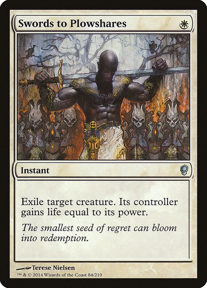 Swords to Plowshares - Conspiracy - Magic: The Gathering