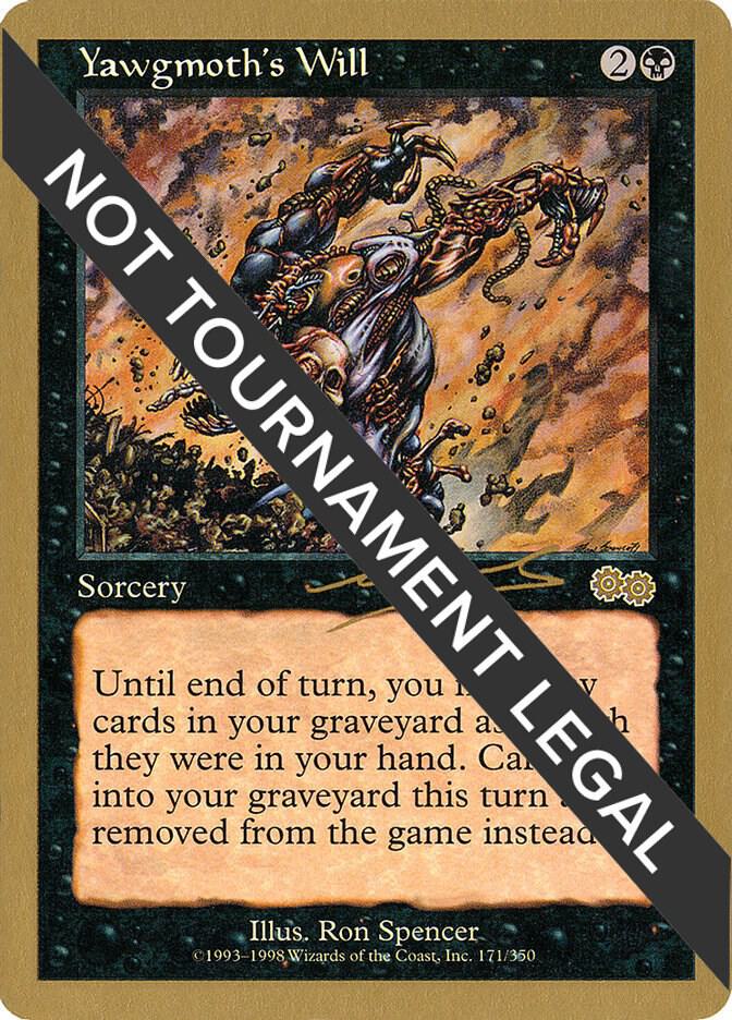 Yawgmoth's Will - 2000 Nicolas Labarre (USG) - World Championship