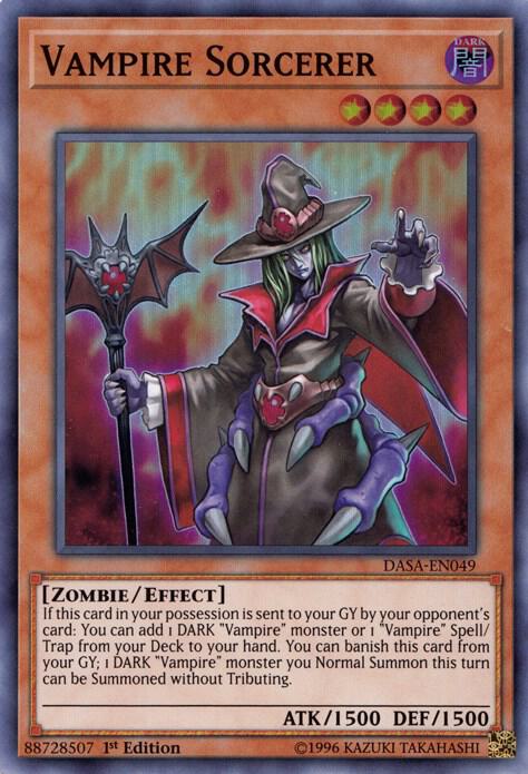 Vampire Sorcerer - Dark Saviors - YuGiOh - TCGplayer.com