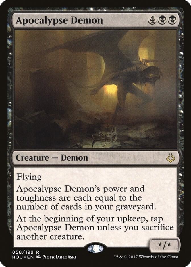 Apocalypse Demon - Hour of Devastation - Magic: The Gathering
