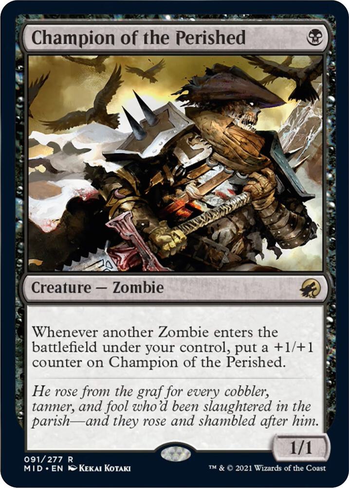 Champion of the Perished - Innistrad: Midnight Hunt - Magic: The
